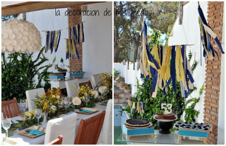decoración mesas