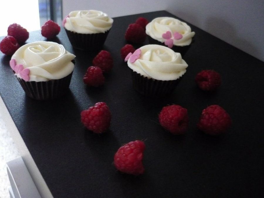 Cupcakes de tarta de queso
