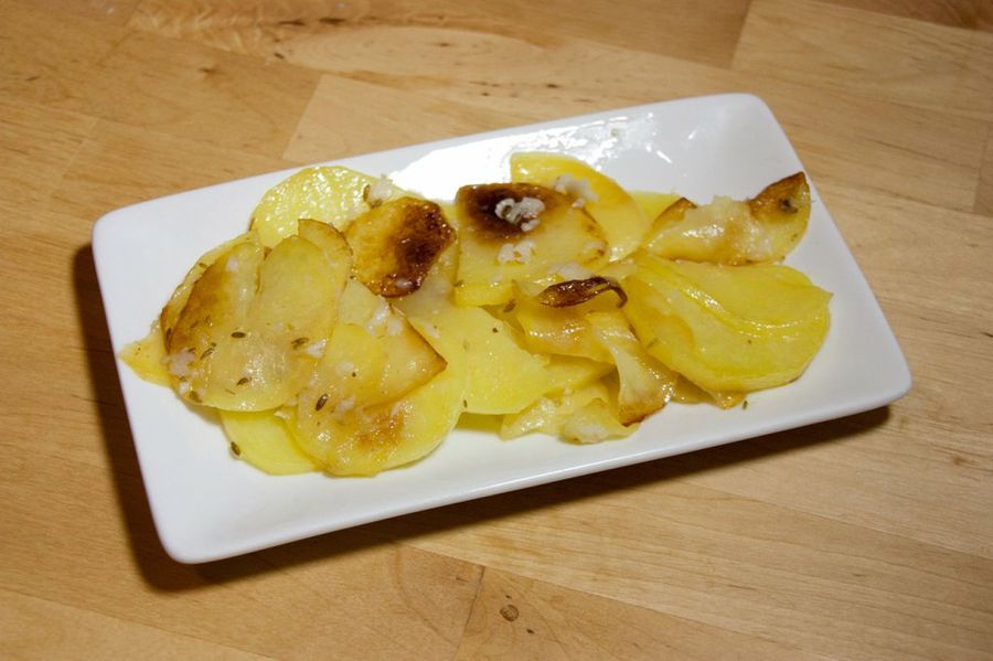Patatas ajo cabañil