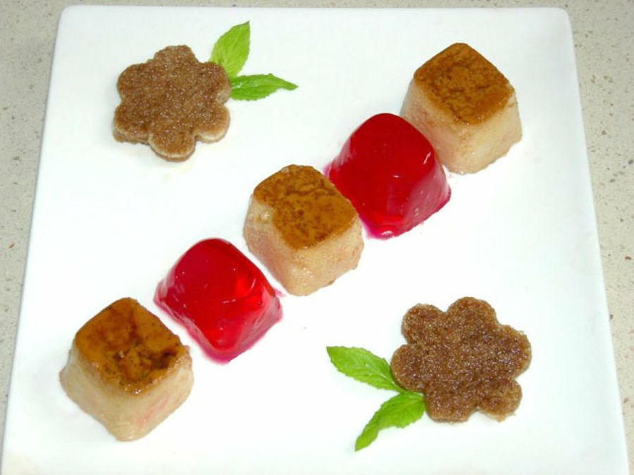 Postre de turrón