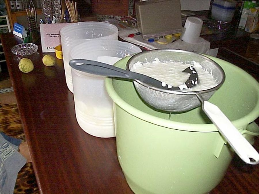 leche fermentada