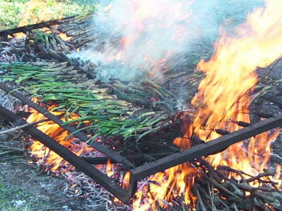ClÇots al fuego