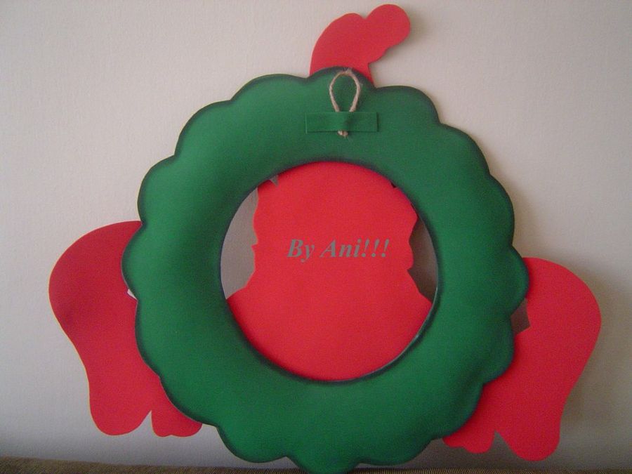 paso a paso corona navideña!!!