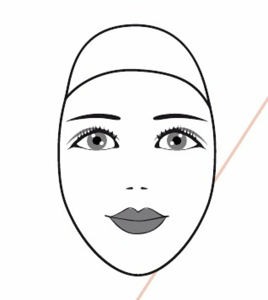 cejas rostro alargado