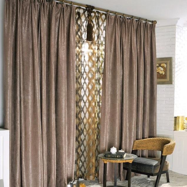 Cortinas más gruesas para la decoración de otoño