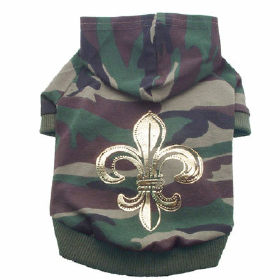 sudadera con diseño militar para perros