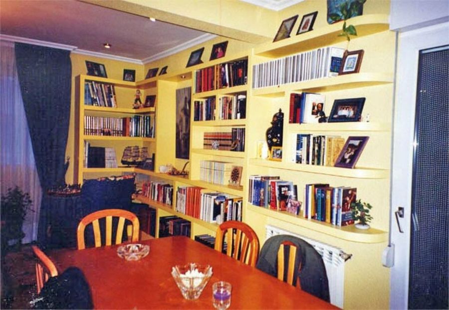 estanterías salón