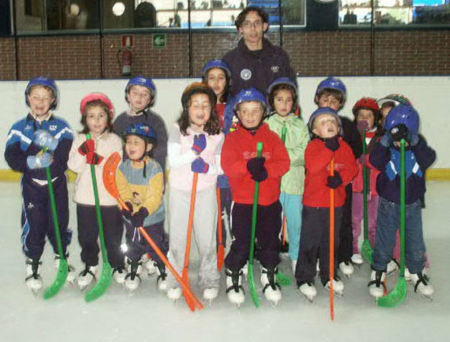 niños hockey