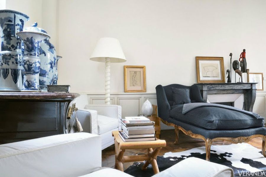 Elegante inspiración para conseguir una decoración afrancesada ...
