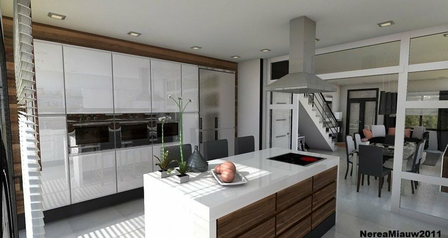 Distribución de salón-comedor en dos alturas | Decoración Distribución de salón-comedor en dos alturas | Decoración