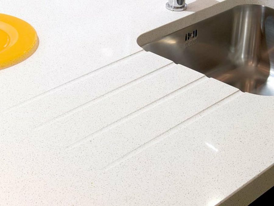 encimera de cuarzo&fregadero