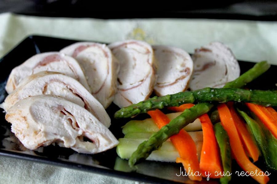 pechuga al vapor