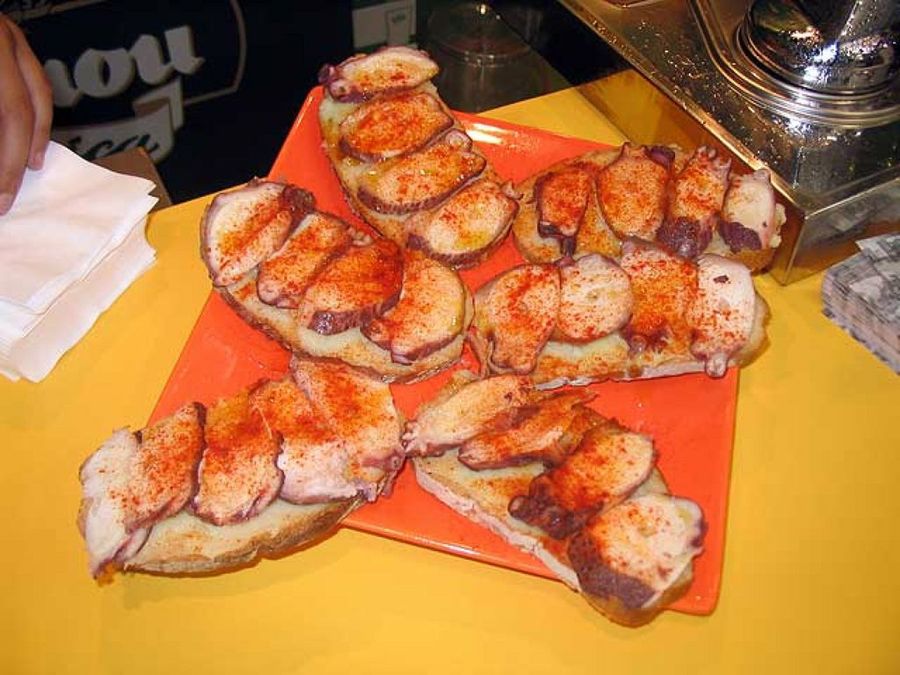 Tapa pulpo