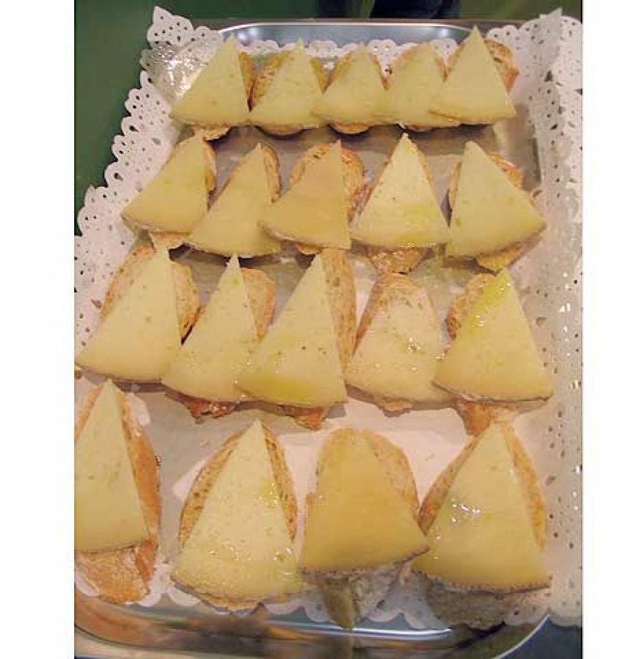 Tapas de queso