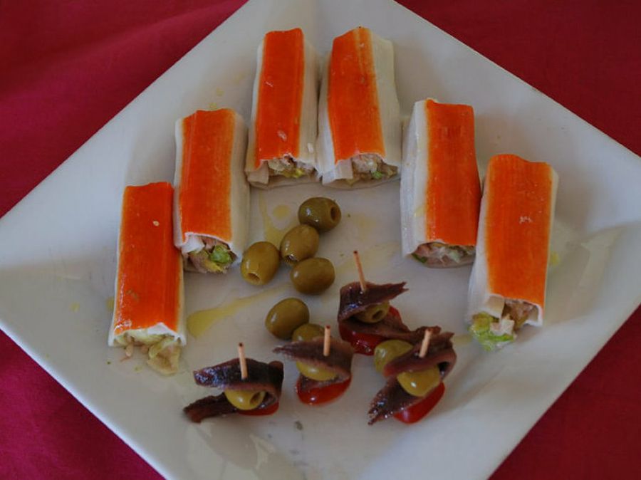 Receta con surimi