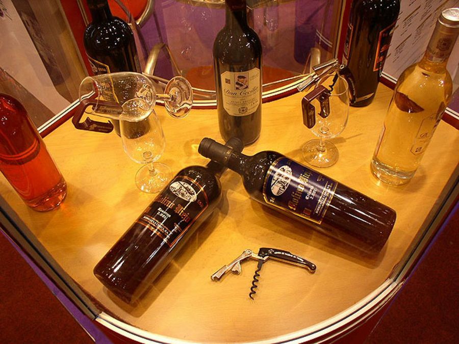 botellas de vino