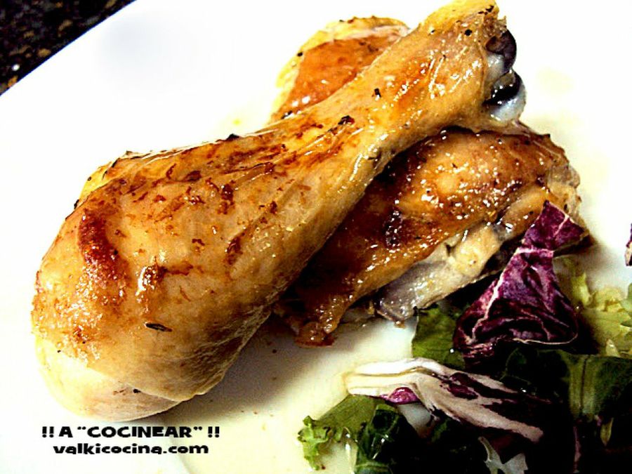 Pollo al horno: muslos al limón | Cocina
