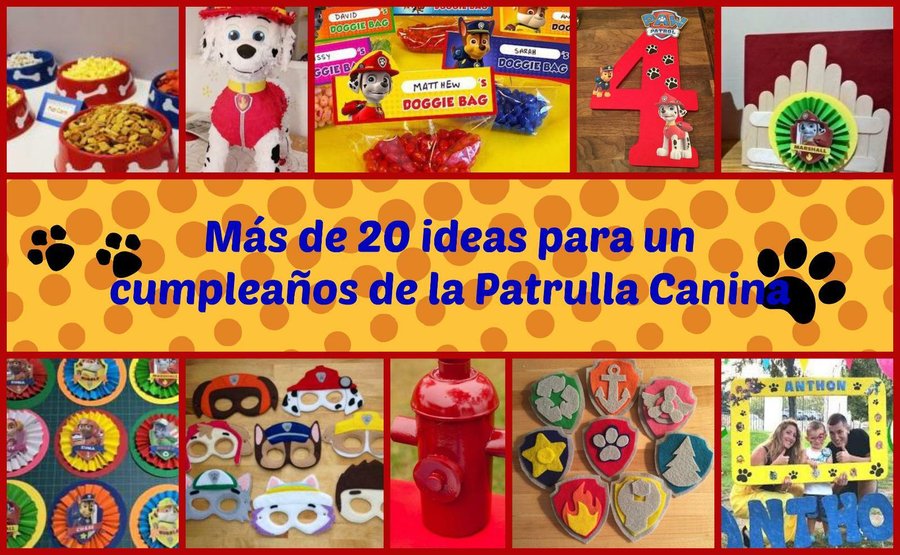 DECORAR CUMPLEAÑOS PATRULLA CANINA/ PAW PATROL BIRTHDAY PARTY IDEAS 