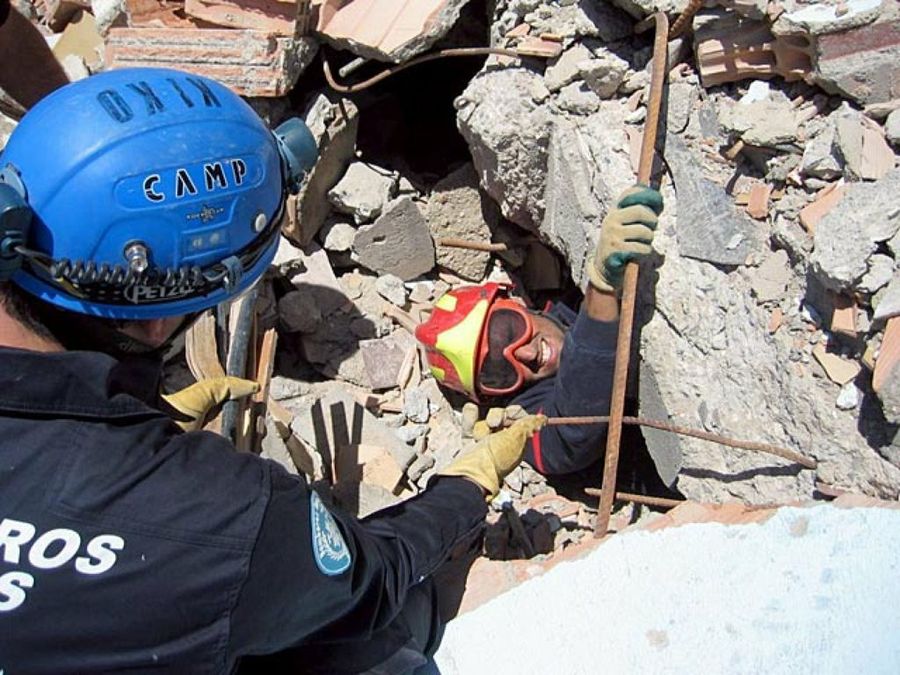 equipo de salvamento