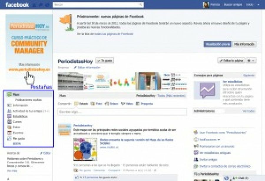 pestañas fan page