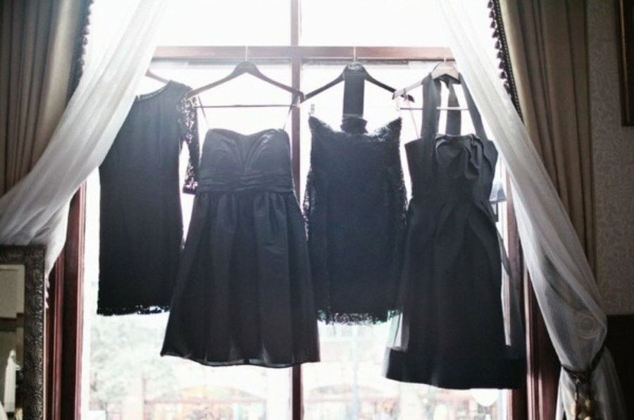 vestido negro