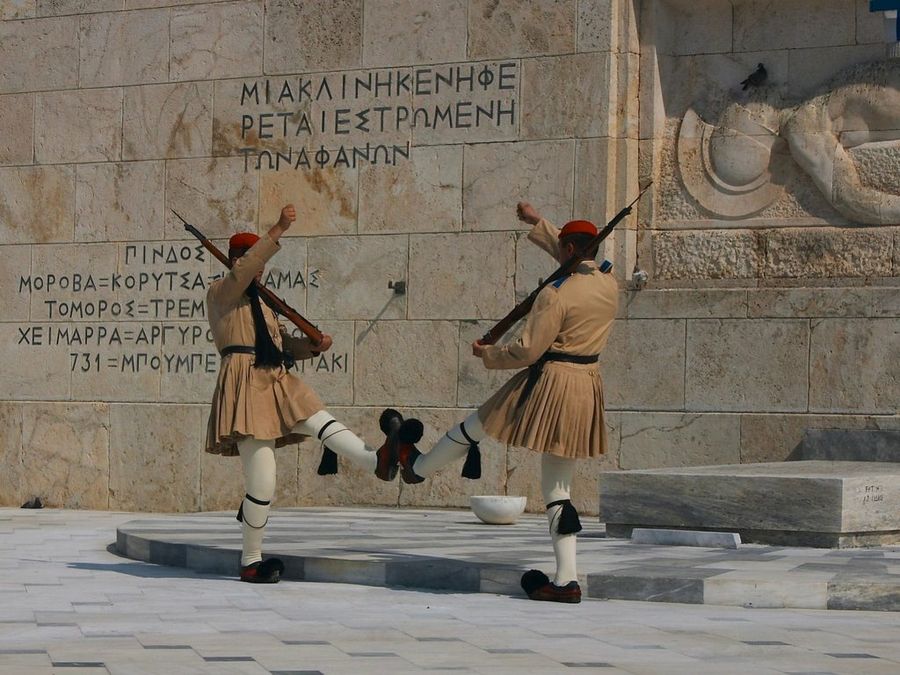 Evzones (Guardia en Syntagma) - Barcex