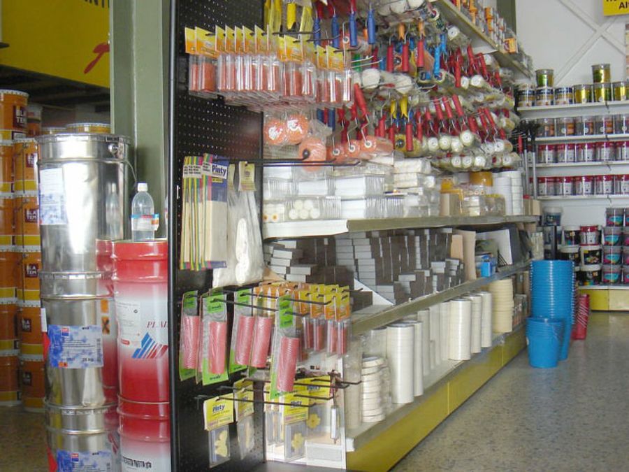 almacén productos de pintura