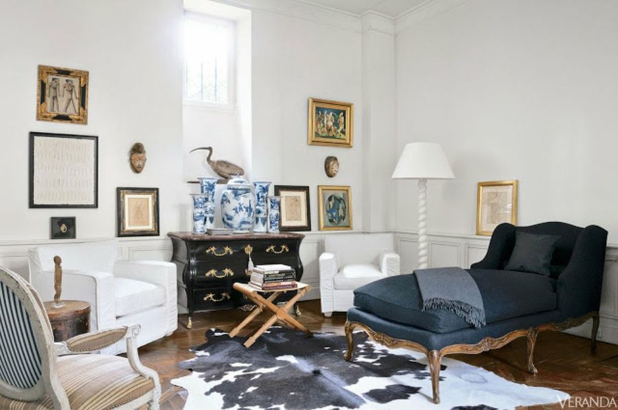 Elegante inspiración para conseguir una decoración afrancesada ...