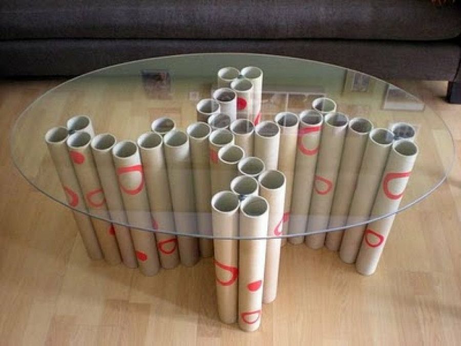 Recopilatorio de estupendas ideas para reciclar papel y cartón ... Reciclados inspiraciones mueble cocina de