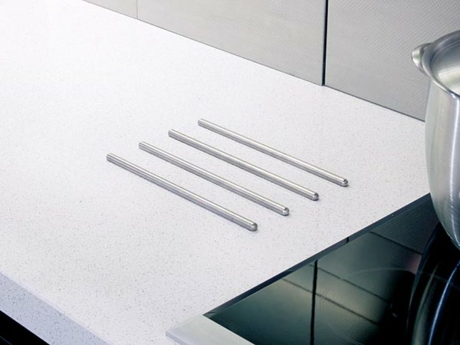 encimera de cuarzo&vitrocerámica