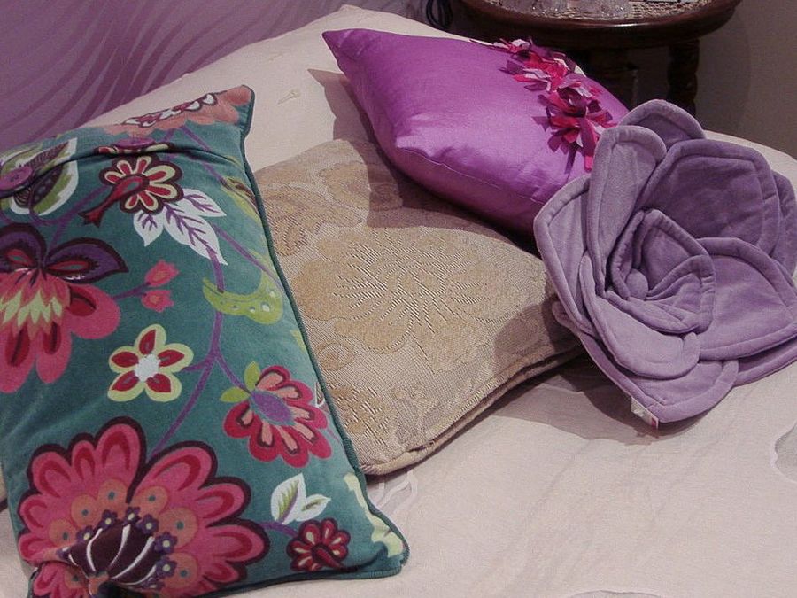 Cojines para la cama