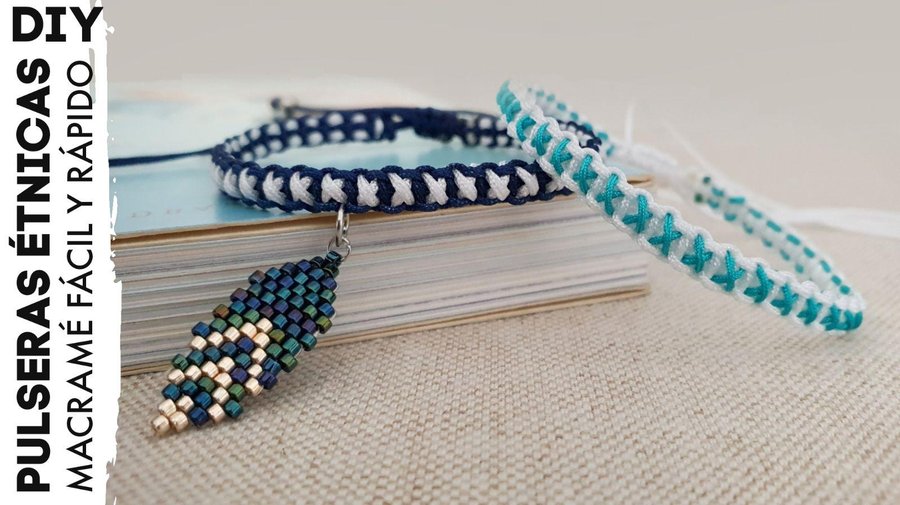 Cómo hacer pulseras fáciles de macramé - Pequeocio