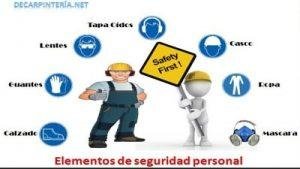 Elementos de seguridad más empleados