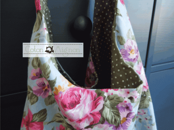Bolso reversible tutorial cultura coton mignon