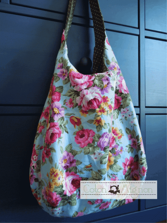 Bolso reversible cultura coton mignon