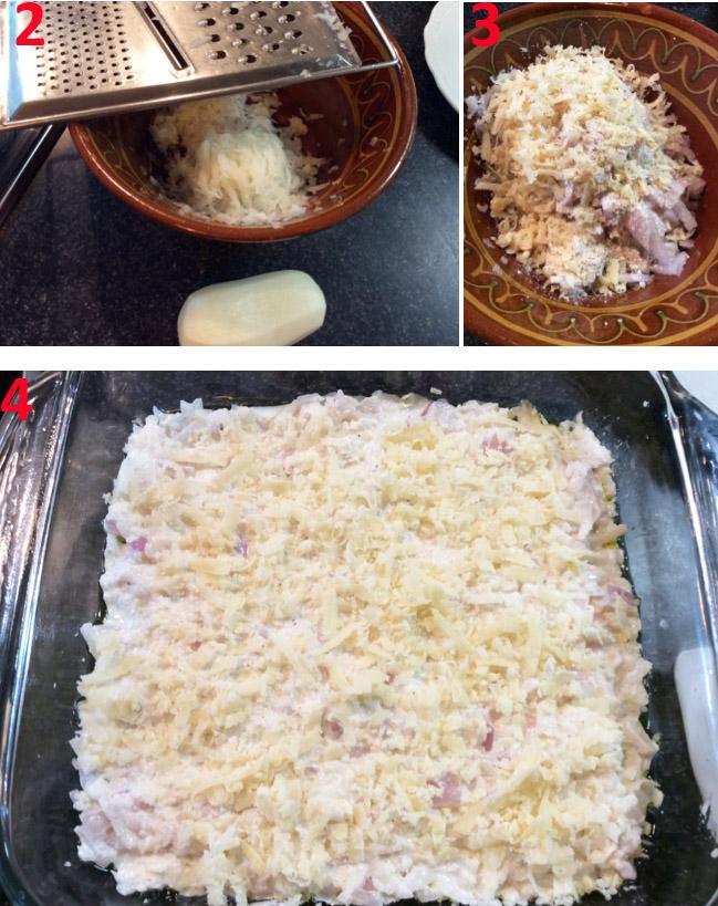 Gratin nabos PROCESO