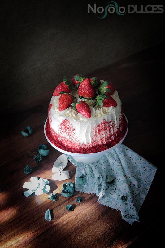 No solo dulces - Tarta caníbal red velvet para san valentín