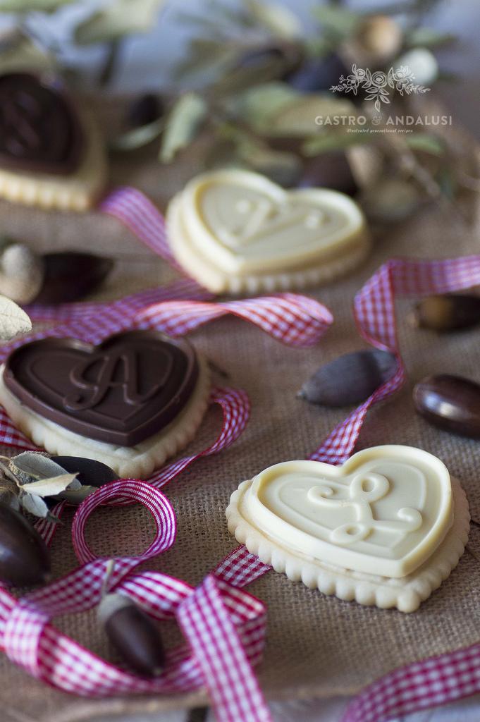 Galletas con tableta de chocolate