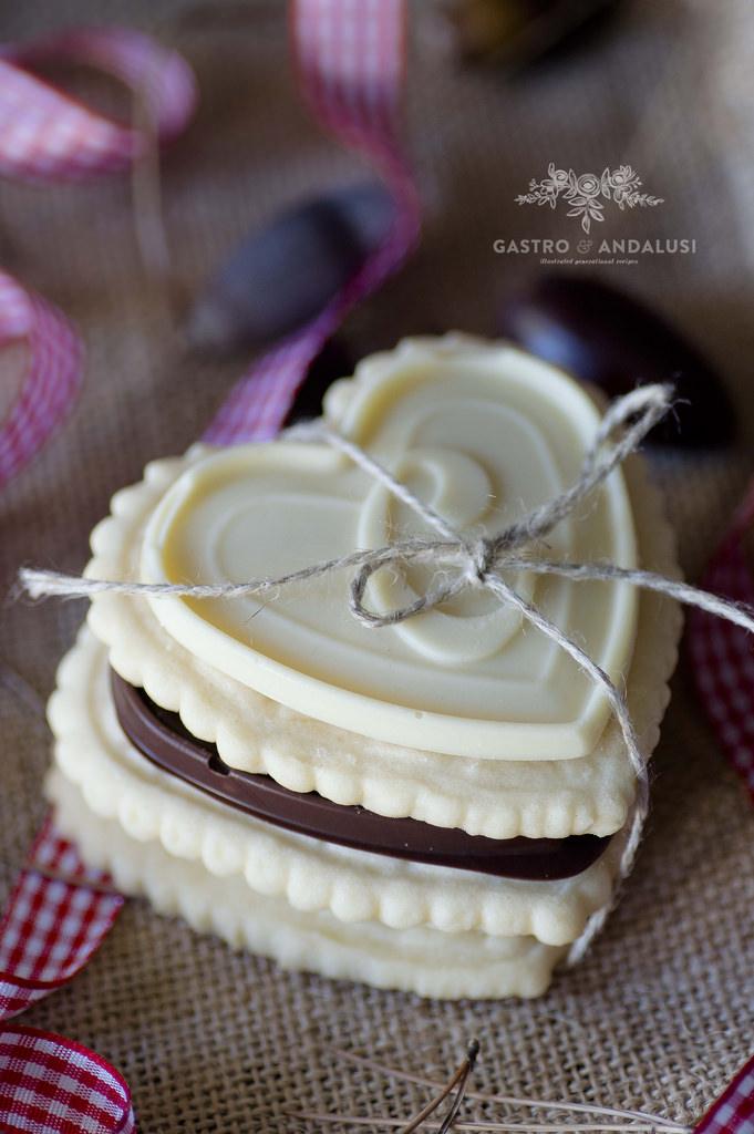 Galletas con tableta de chocolate
