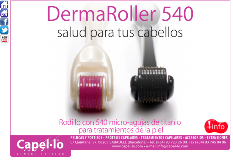 Rodillo Derma Roller Capel-lo