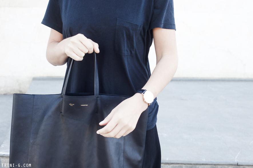 Trini | Celine black cabas bag