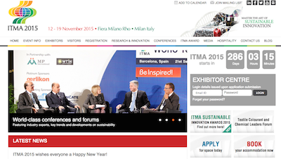 ITMA feria maquinaria textil