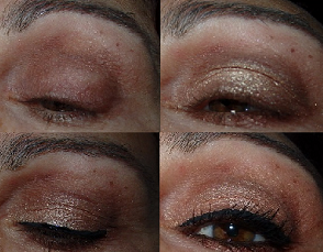 maquillaje de ojos marron paso a paso