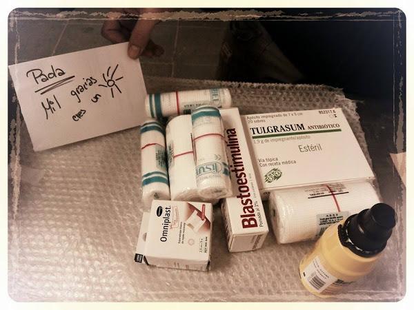 Donación de medicinas a BaasGalgo