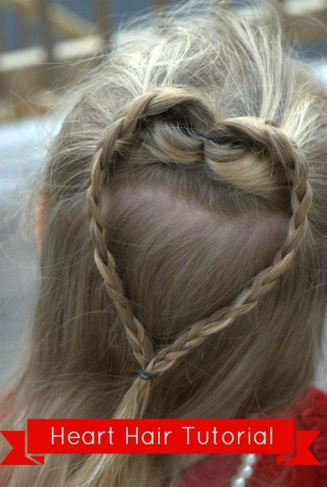 peinado corazón san valentín