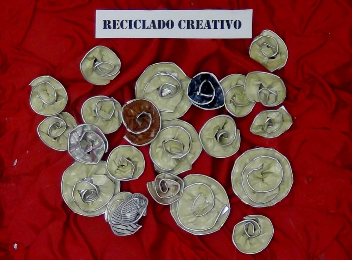 Flores con cápsulas de café Nespresso