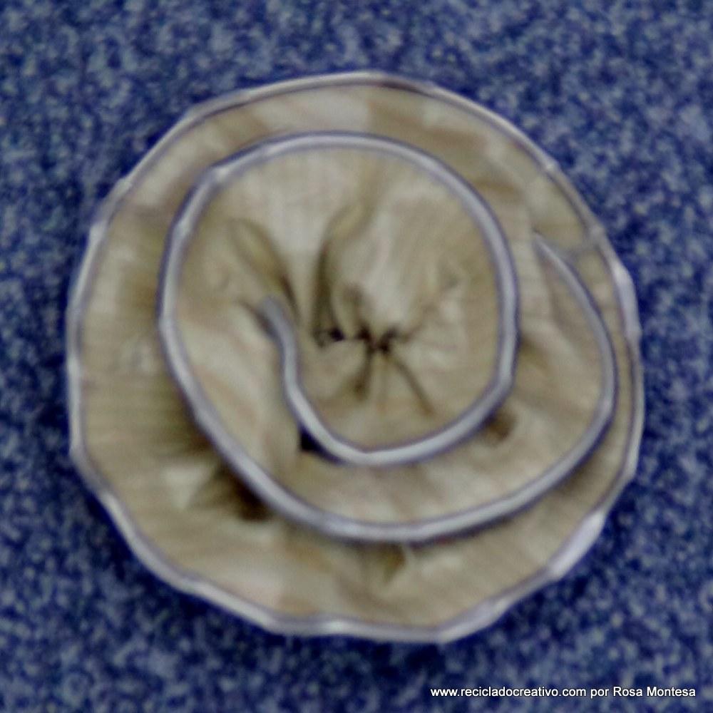 Flores con cápsulas de café Nespresso