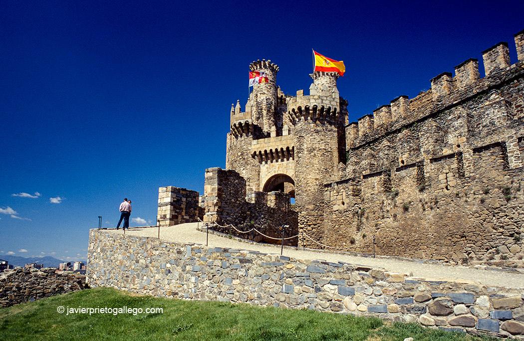 Castilo templario de Ponferrada. Camino de Santiago en El Bierzo. León. Castilla y León. España. © Javier Prieto Gallego