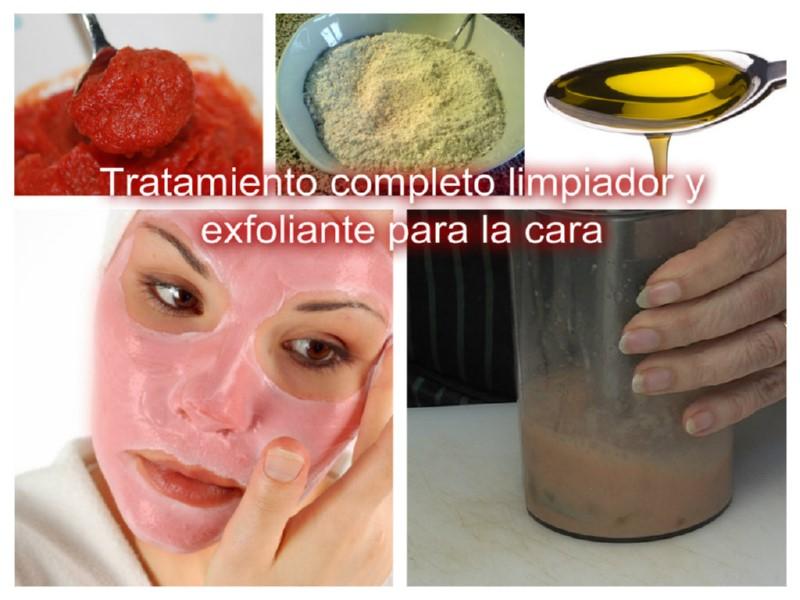 Tratamiento completo limpiador y exfoliante para la cara