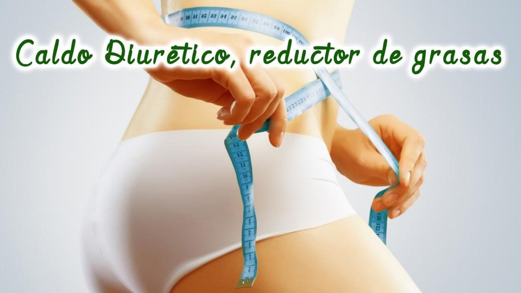 Caldo diurético, potente reductor de grasas